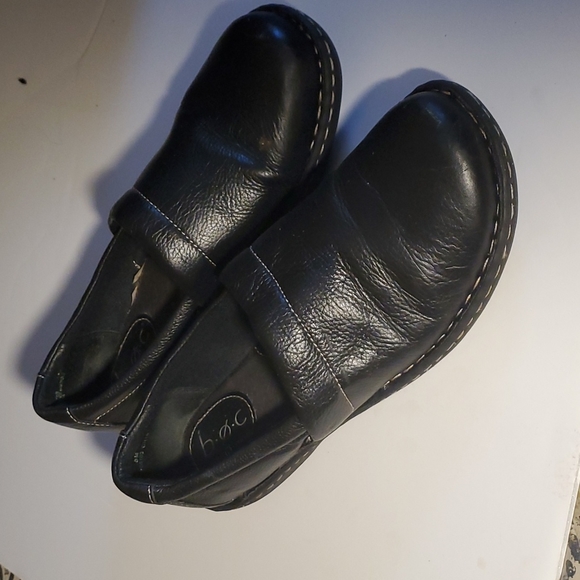 BOC BORN SIZE 8 BLACK COMFORT SHOES - Picture 1 of 5